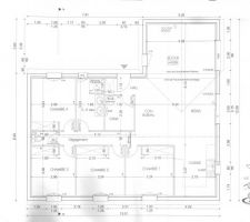 Plan définitif de la maison