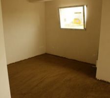 Dalles avant carrelage et isolation