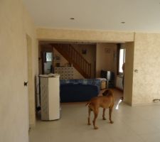 Ouverture entre les 2 maisons