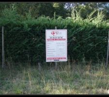 Panneau Permis de Construire