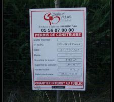 Panneau Permis de Construire