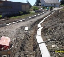 Am&eacute;nagement du chemin d'acc&eacute;s