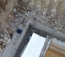 Aération vide sanitaire pièce de la batterie/terrasse