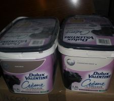 Peintures salon cuisine