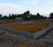 Travaux de fondation semaine 38