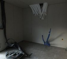 Mur du cellier fini