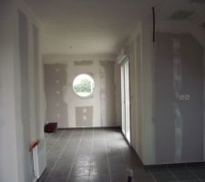 Depuis la porte d'entrée