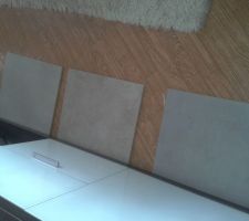 Au fond acero, au milieu cemento silver et à l'extreme droite, le feroker aluminio