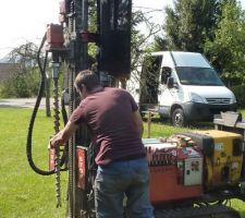 Etude de sol G12 : le carottage