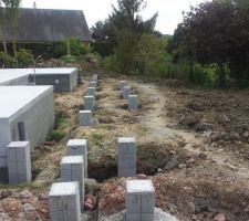Plots côté façade
