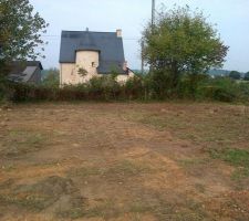 Nettoyage du Terrain fait.