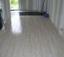 Imitation parquet bureau