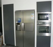 Cuisine !!! Mur colonnes presque fini !