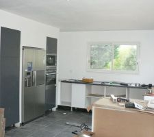 Cuisine en cours de montage !