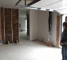Isolation et cloisonnement du garage