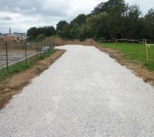 Chemin d'accés terminé