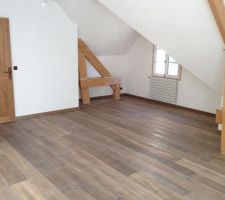 Parquet dans une chambre
