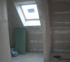 Chambre parentale et dressing