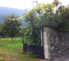 L'entr&eacute;e d'origine &agrave; fermer pour l?ouvrir plus loin