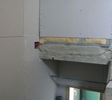 Cette partie est presque finie, reste l'évacuation et le plafond  l'habillage à faire !