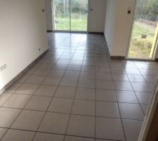 Carrelage terminé le 27.09.2012