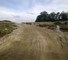 Les routes prennent forme