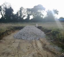 Entr&eacute;e de notre terrain