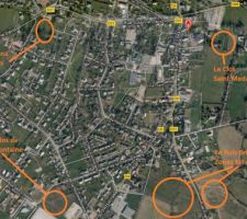 Les lotissements en cours de construction &agrave; Saint-Mars-Du-D&eacute;sert