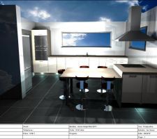 Projet de cuisine en  3D