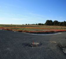 D&eacute;limitation de notre terrain