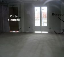 Salon (4), joints placo   fils électriques