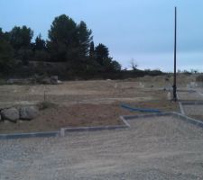 Vue du terrain plein Est