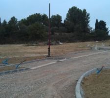 Vue du terrain Nord-Est