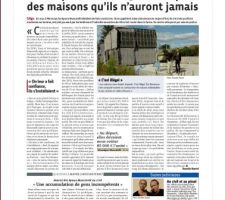 Voici le récit de notre cauchemar grace à Mr MONNIER Jean Marc et FRANCE RAMOND de la sté eco demeures à bourg en bresse