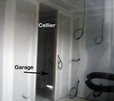 Cuisine (2), joints placo   fils électriques