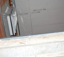 Mise en place du BA 13 a l'etage