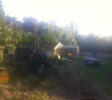 D&eacute;but de la destruction