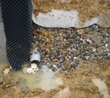 Drainage périphérique du sous-sol