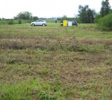 Vue du fond du terrain