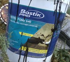 1er oct : produit pour l'étanchéité du soubassement du vide sanitaire