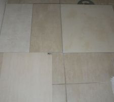 1er essai de choix de carrelage