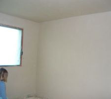 Pl&acirc;tre dans la chambre d'emma