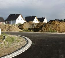 Terrassement: plus de place sur le terrain pour stocker la terre restante