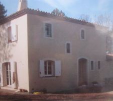 J'ai retrouvé des photos de notre 1ere maison FRANCE CONFORT, construite à Bagnol en Forêt en 2005, que le temps passe vite c'est pas croyable !