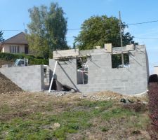 Buanderie - garage
Une belle pente !