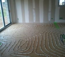 Plancher chauffant Salle à manger