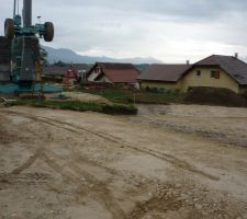 Installation de la grue