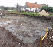La fin du terrassement