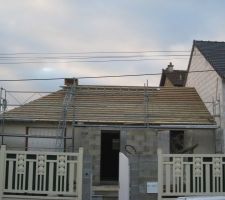 Changement de la toiture sur l ancienne maison