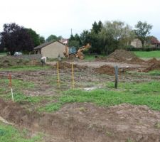 Mise en place des piquets